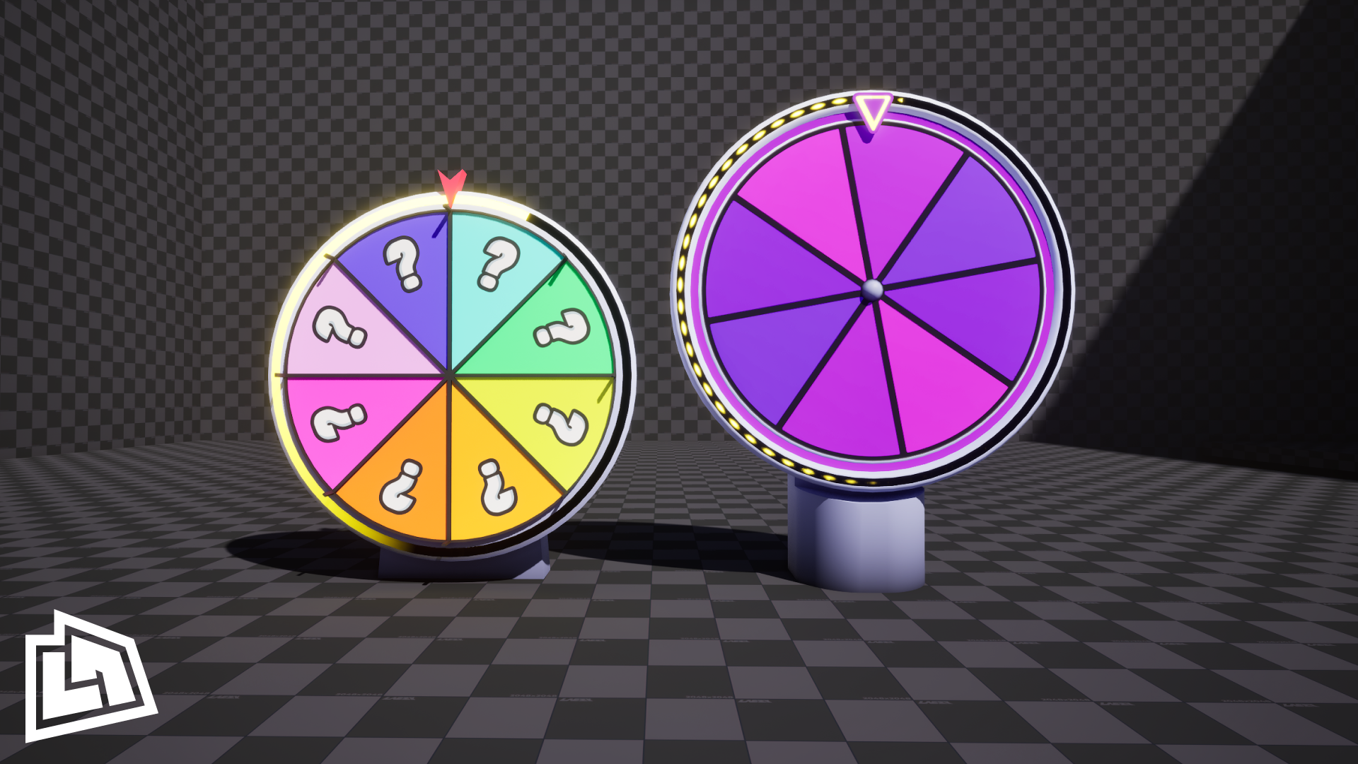 Lucky Wheel Props Pack